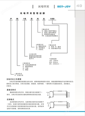 PM12TE与PM12TNB光电传感器 特性、区别与应用解析